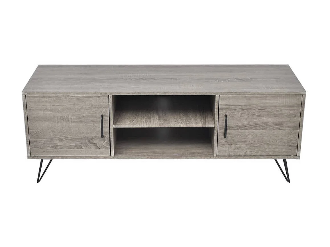 Meuble TV 120 x 40 x 45 cm Gris BE87262