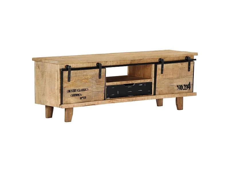 TV-Schrank,TV-Möbel 120x30x40 cm Massivholz Mango -gkd948482