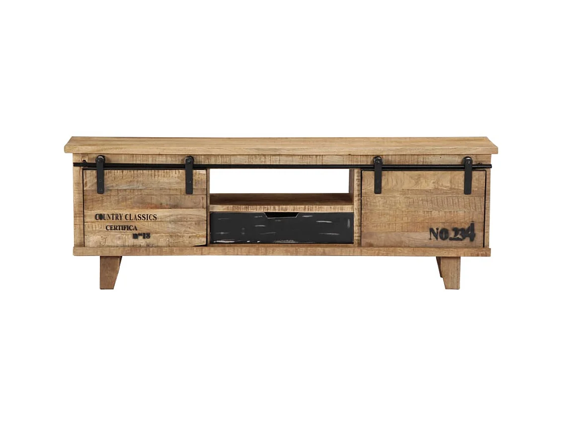 TV-Schrank,TV-Möbel 120x30x40 cm Massivholz Mango -gkd948482