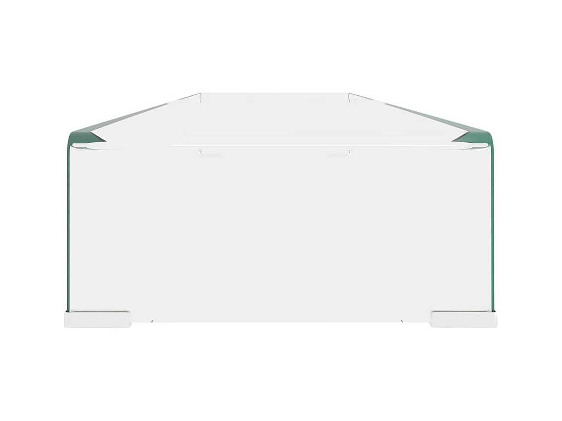 Soporte para TV cristal claro 120x30x13 cm ES25430