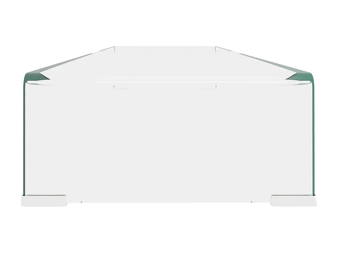 Soporte para TV cristal claro 120x30x13 cm ES25430