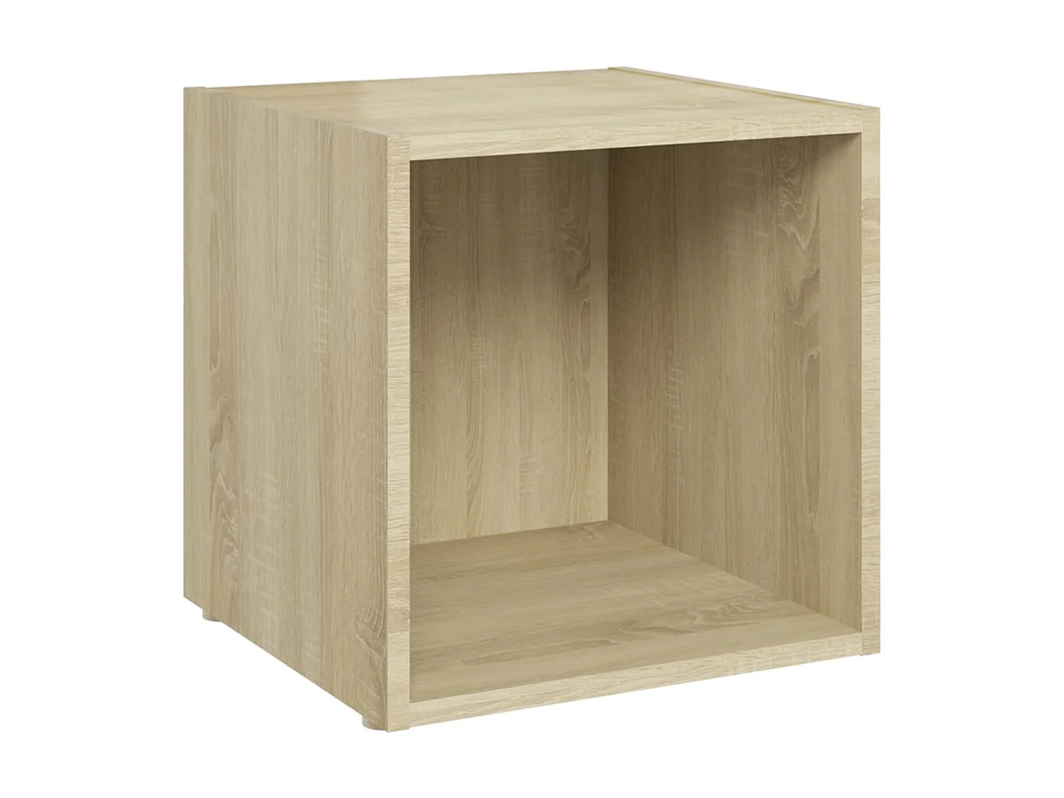 4 Stk.TV-Schränke,TV-Möbel Sonoma-Eiche 37x35x37 cm Holzwerkstoff -gkd269241