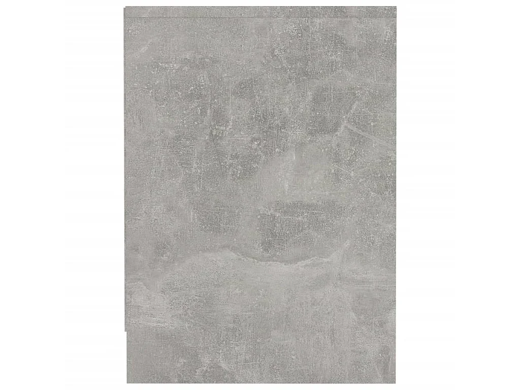 Meuble TV Gris béton 102x37,5x52,5 cm Aggloméré BE41922