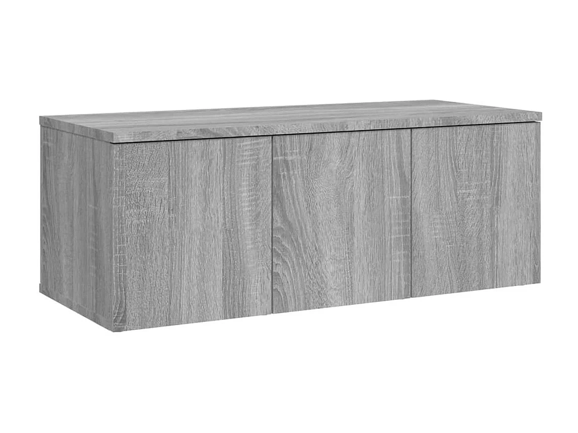TV-Schrank,TV-Möbel Grau Sonoma 80x34x30 cm Holzwerkstoff -gkd234357
