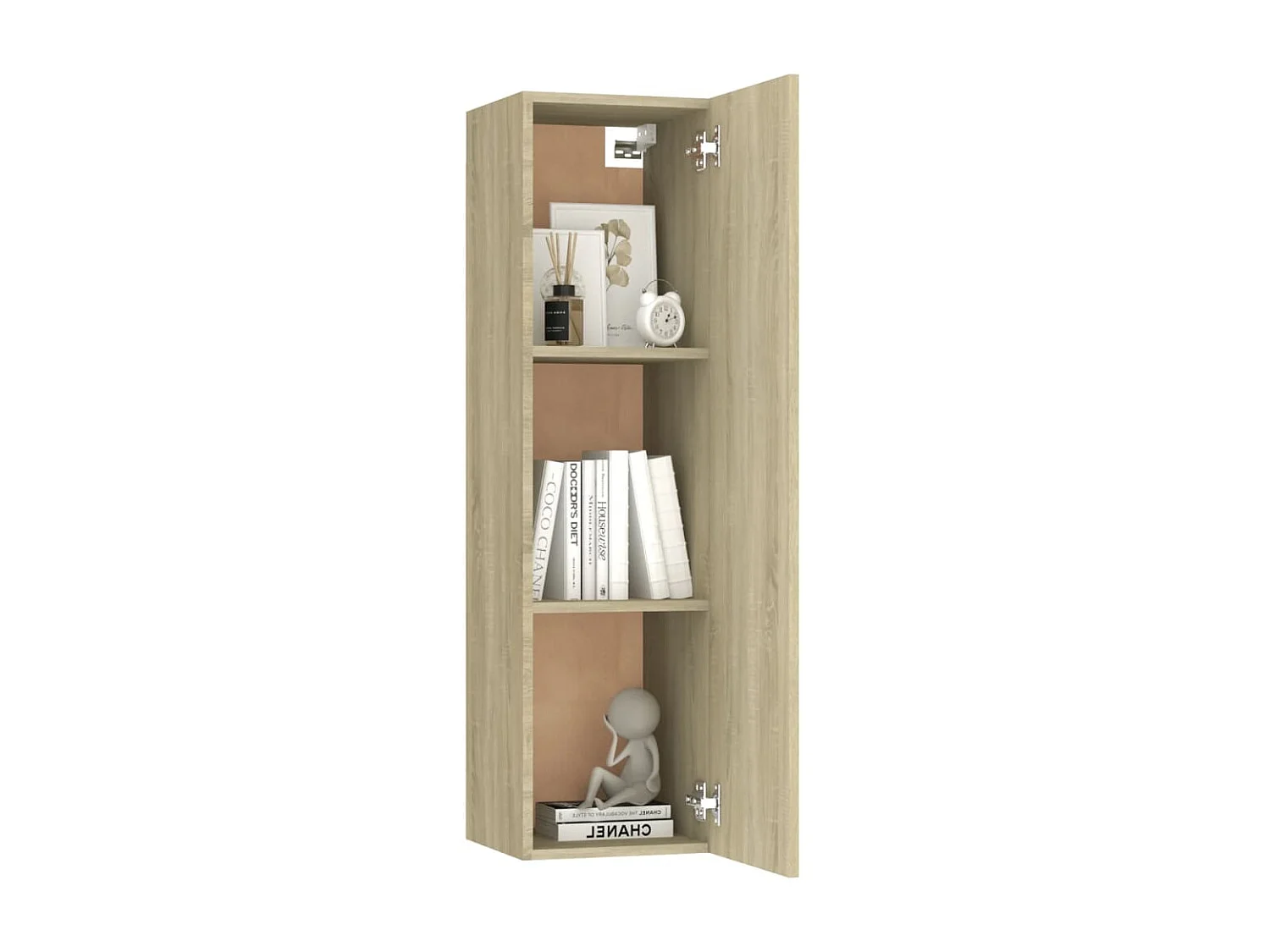 Ensemble de meubles TV 4 pcs Chêne sonoma Bois d'ingénierie BE78445