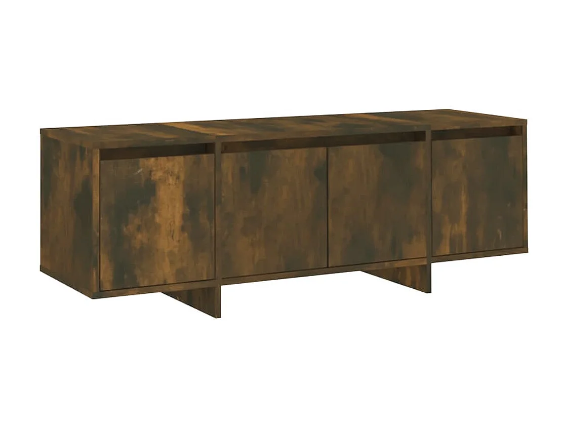 Mobile Porta TV | Armadietto TV Rovere Fumo 120x30x40,5 cm in Truciolato