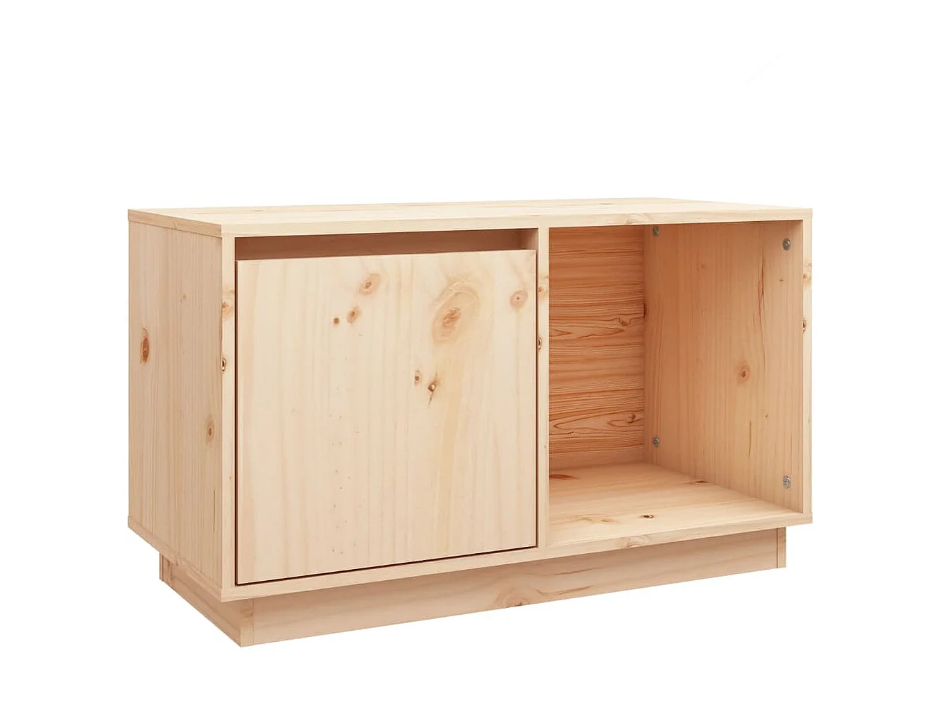 TV-Schrank,TV-Möbel 74x35x44 cm Massivholz Kiefer -gkd285787