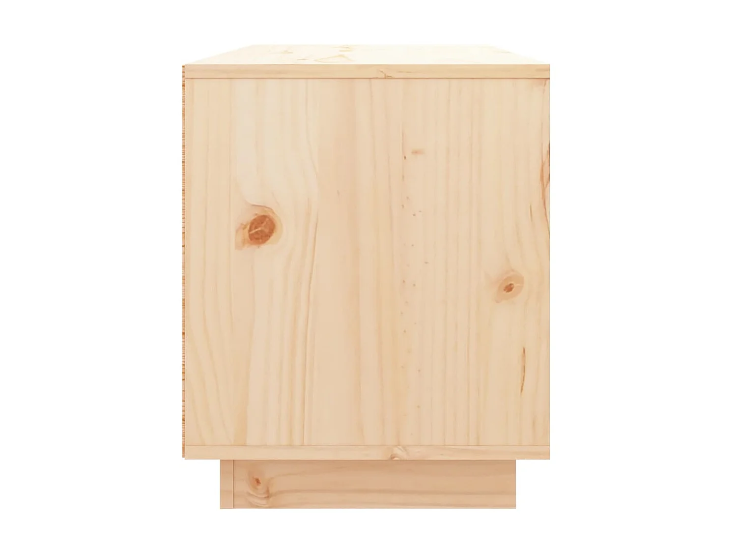 Meuble TV 74x35x44 cm Bois de pin massif BE53549