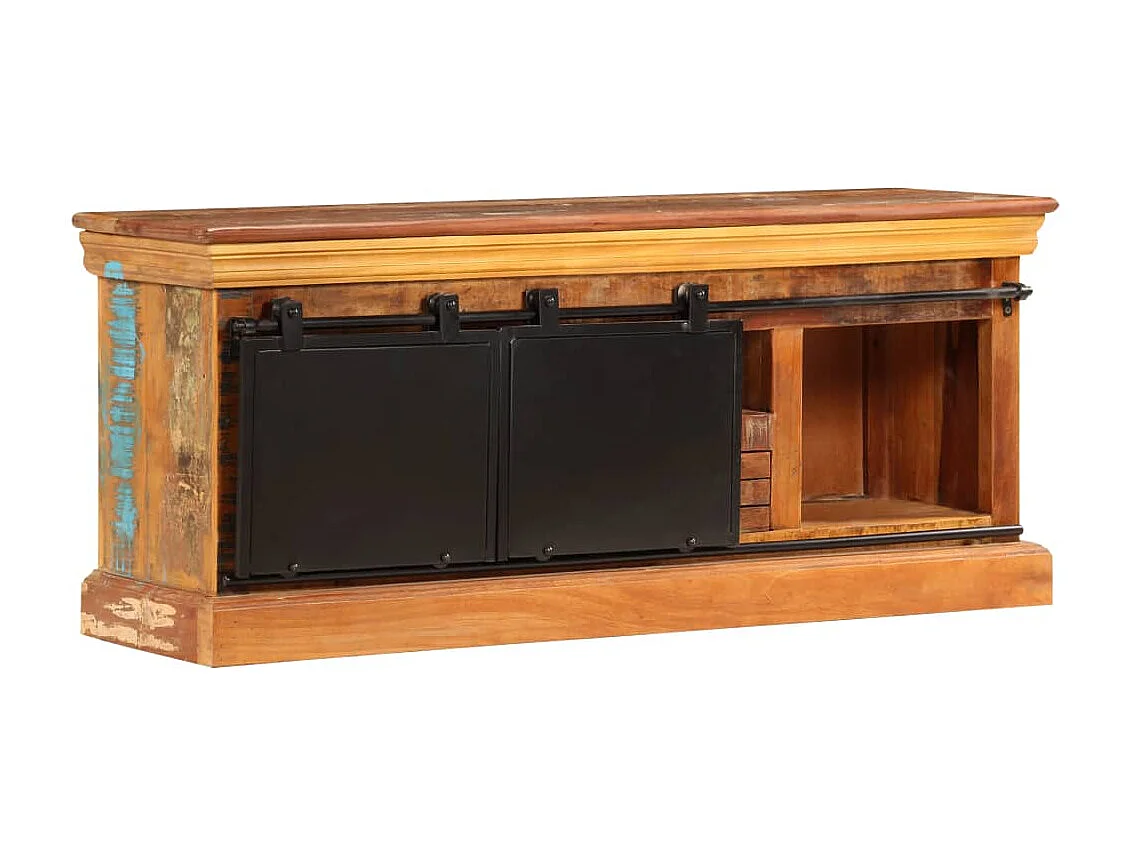 TV-Schrank,TV-Möbel 110x30x45 cm Altholz Massiv -gkd683443