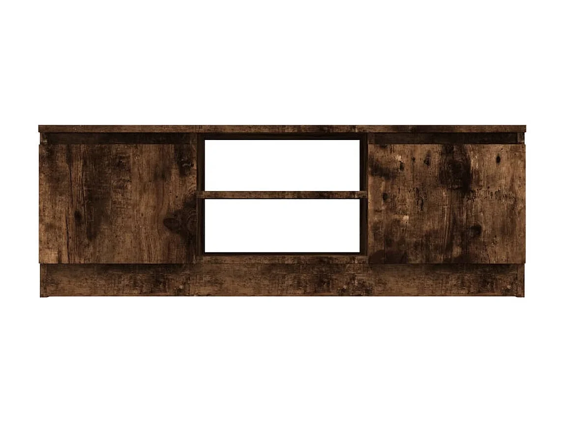 Móvel de TV com porta 102x30x36 cm carvalho fumado PT994638