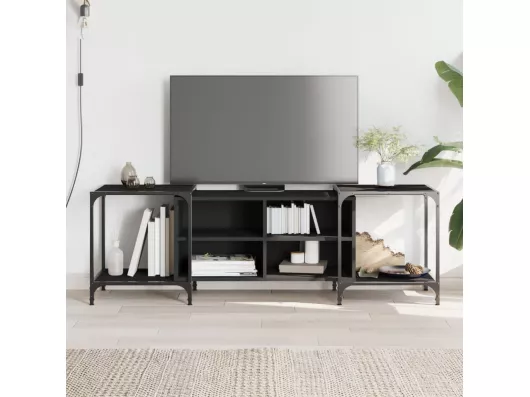 Kauf Unique TV-Schrank,TV-Möbel Schwarz 153x37x50 cm Holzwerkstoff -gkd50606