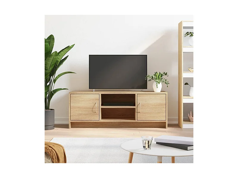 TV-Schrank,TV-Möbel Sonoma-Eiche 102x30x37,5 cm Holzwerkstoff -gkd965509