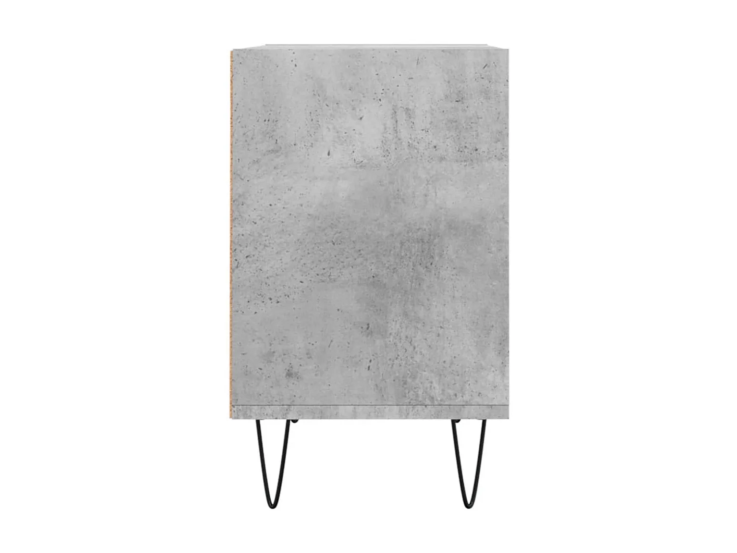 Meuble TV BEis béton 69,5x30x50 cm bois d'ingénierie BE73472