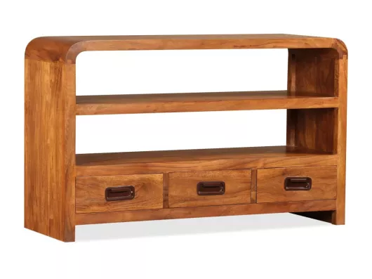 Kauf Unique TV-Schrank,TV-Möbel Massivholz Akazie 90x30x55 cm -gkd102188