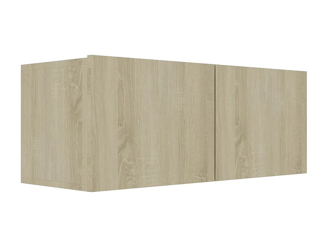 Ensemble de meubles TV 4 pcs Chêne sonoma Bois d'ingénierie BE13095