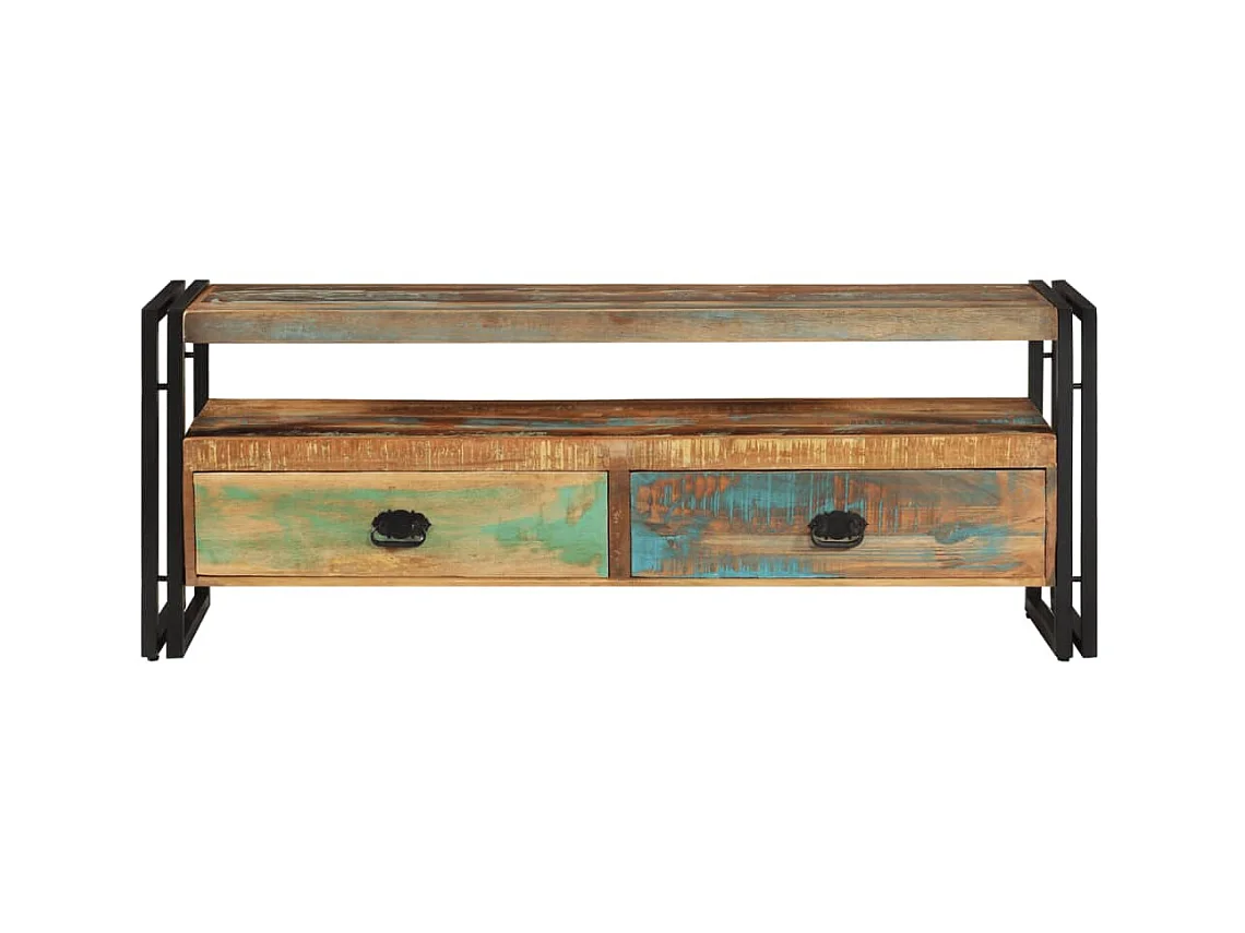 Mueble de TV madera maciza reciclada ES11190