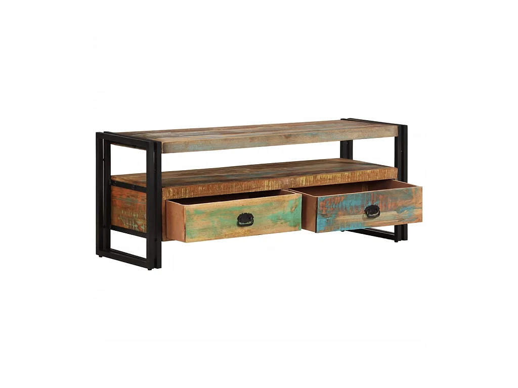 Mueble de TV madera maciza reciclada ES11190