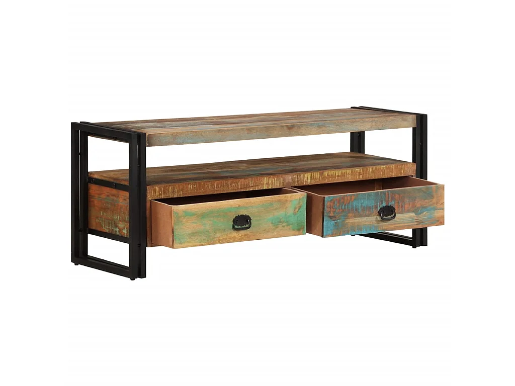 Meuble TV Bois de récupération massif BE40967