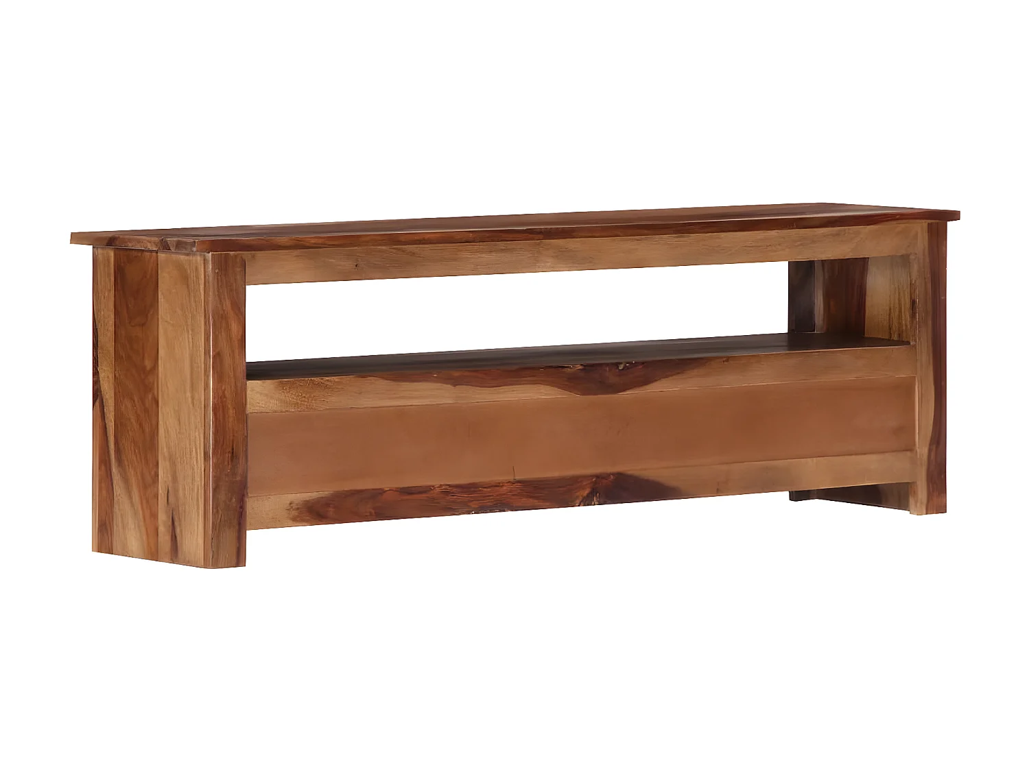 Mueble de TV madera maciza de Sheesham 118x30x40 cm ES68210