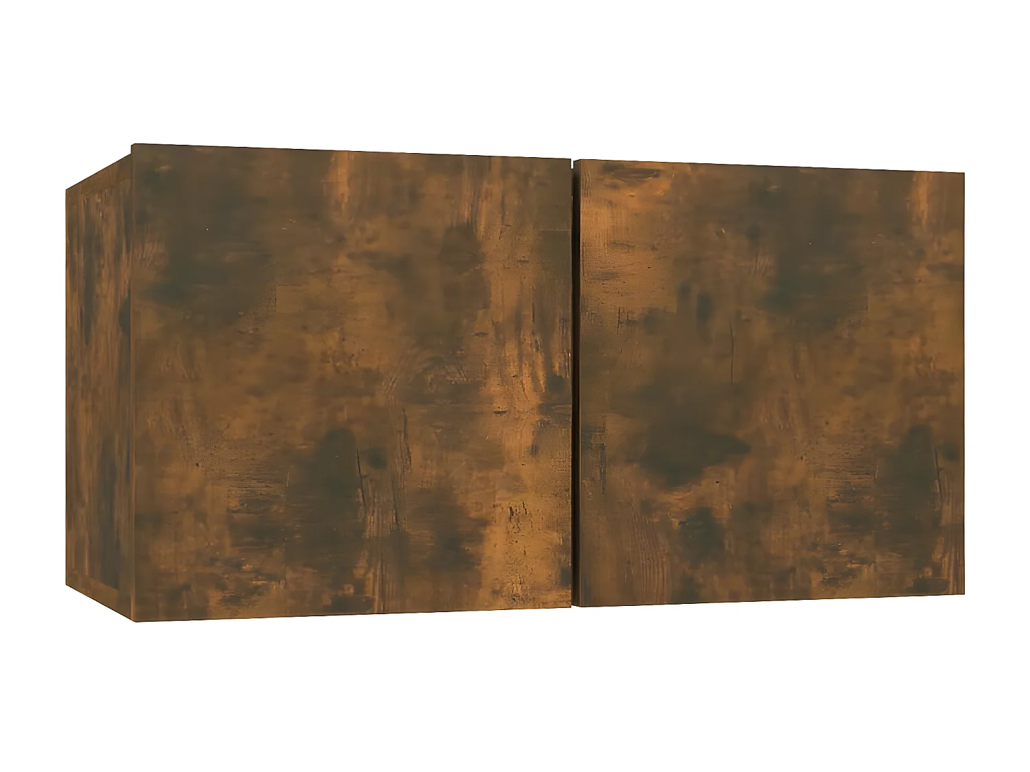 Meubles TV 6 pcs Chêne fumé Bois d'ingénierie BE29344