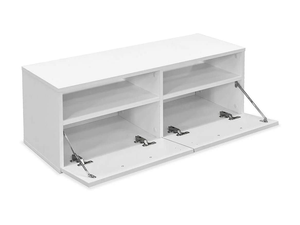 TV-Schrank,TV-Möbel Holzwerkstoff 95x35x36 cm Weiß -gkd397748