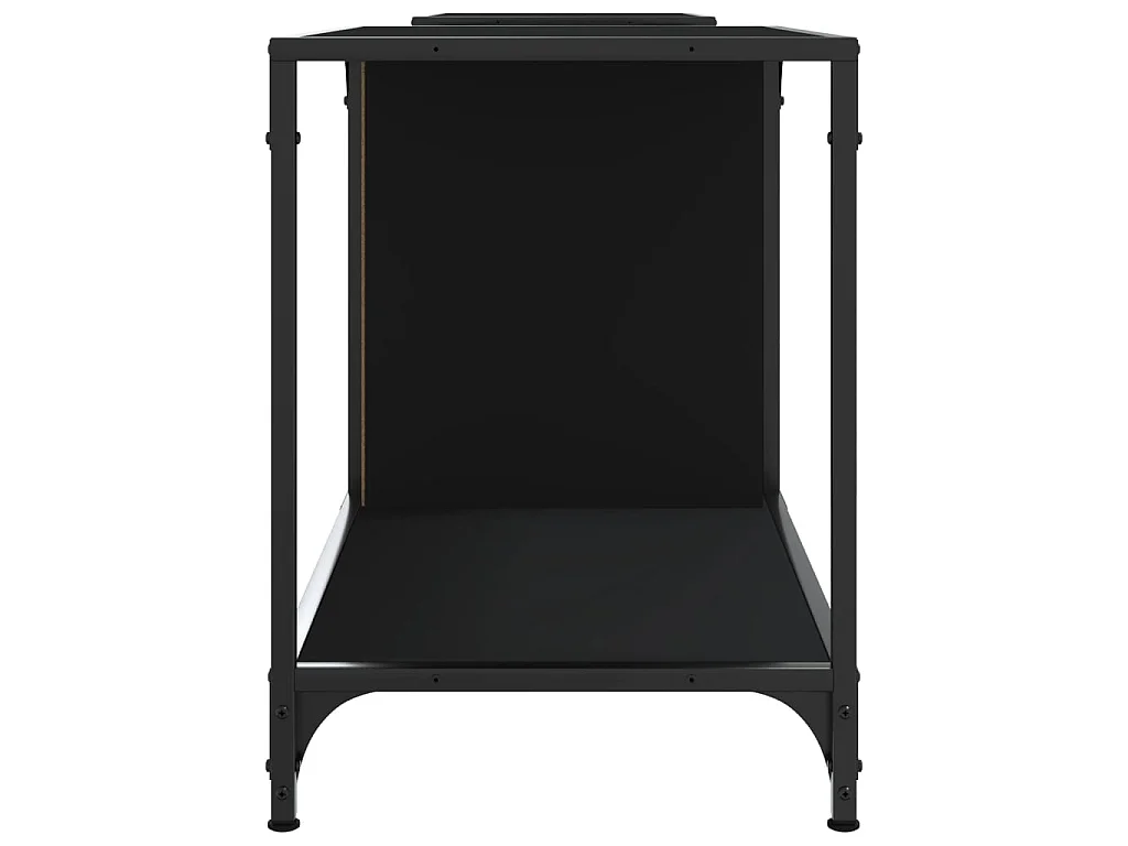 TV-Schrank,TV-Möbel Schwarz 203x37x50 cm Holzwerkstoff -gkd215642