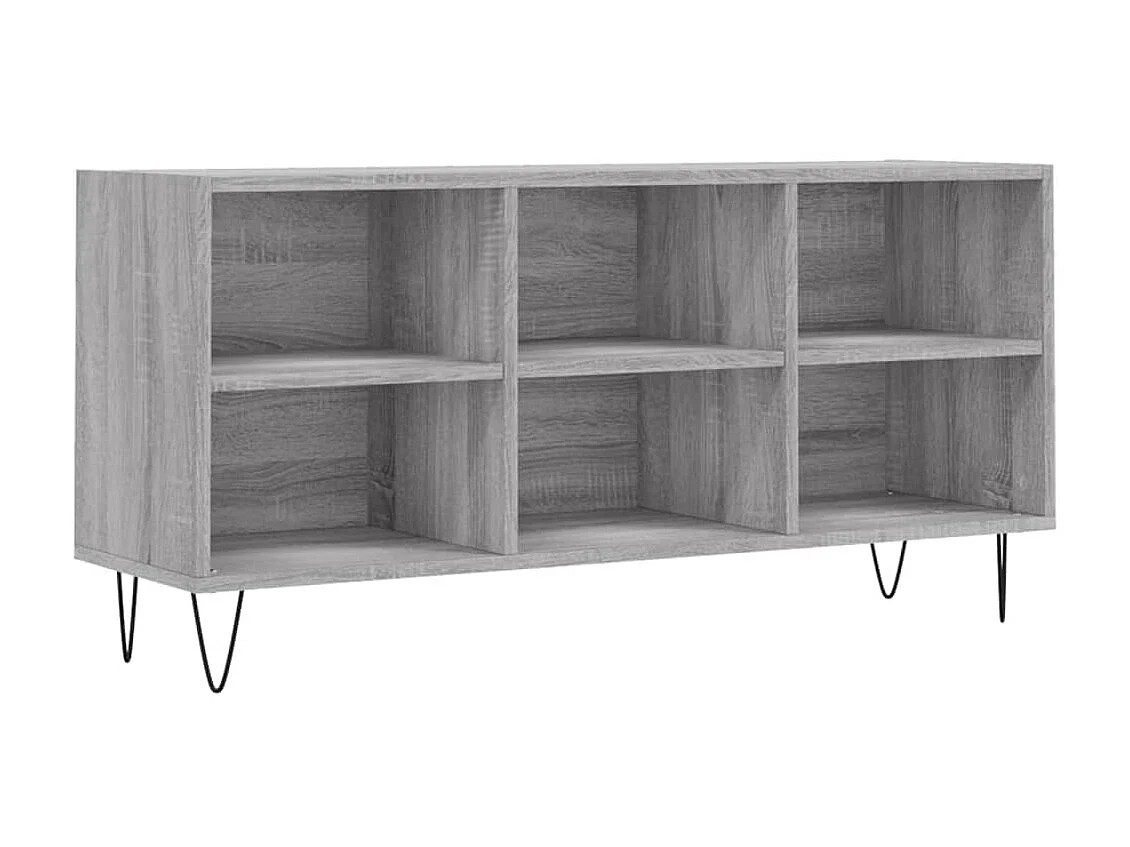 Meuble TV sonoma BEis 103,5x30x50 cm bois d'ingénierie BE88624