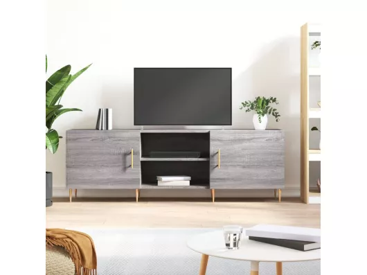 Kauf Unique TV-Schrank,TV-Möbel Grau Sonoma 150x30x50 cm Holzwerkstoff -gkd161331