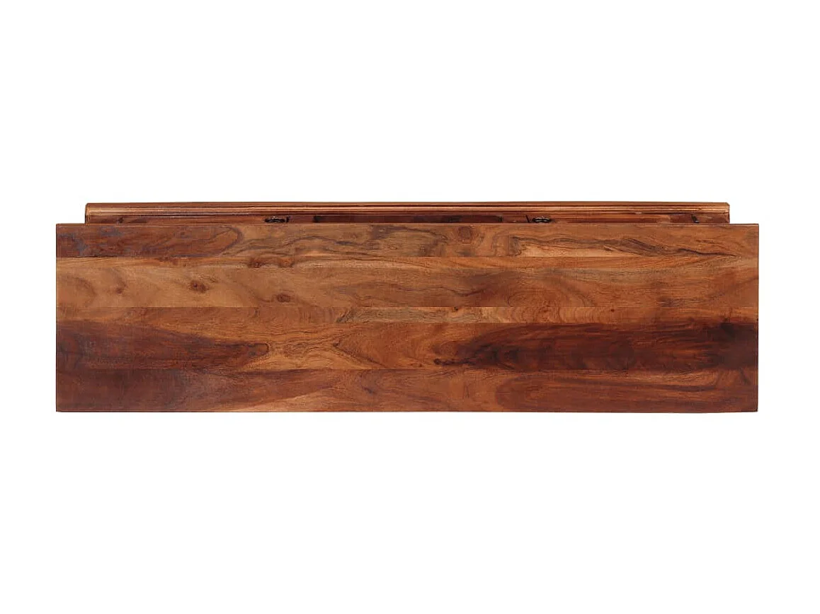 Móvel de TV com portas 112x30x40 cm madeira de acácia maciça PT536020