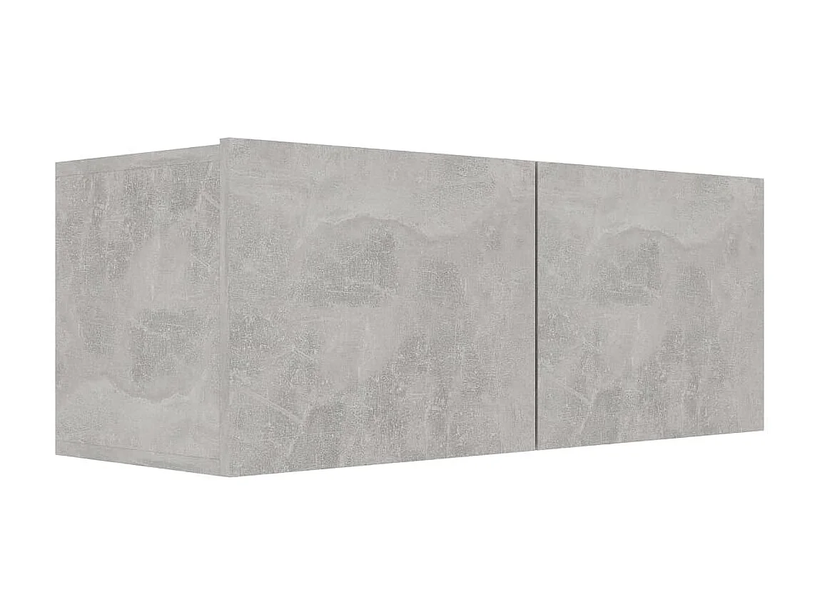 Meubles TV 5 pcs BEis béton Aggloméré BE31743