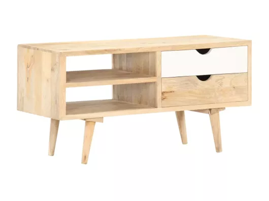 Kauf Unique TV-Schrank,TV-Möbel 90 x 35 x 45 cm Massivholz Mango -gkd290984