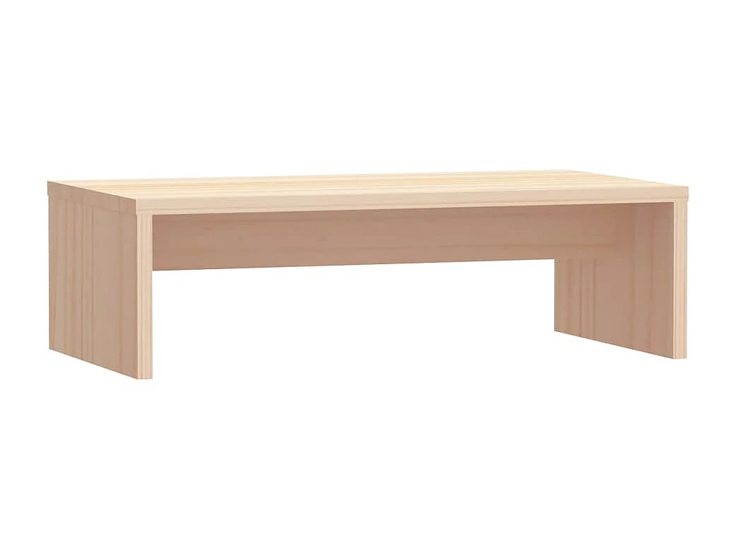 Meuble TV de moniteur 50x27x15 cm Bois de pin solide OLA7945