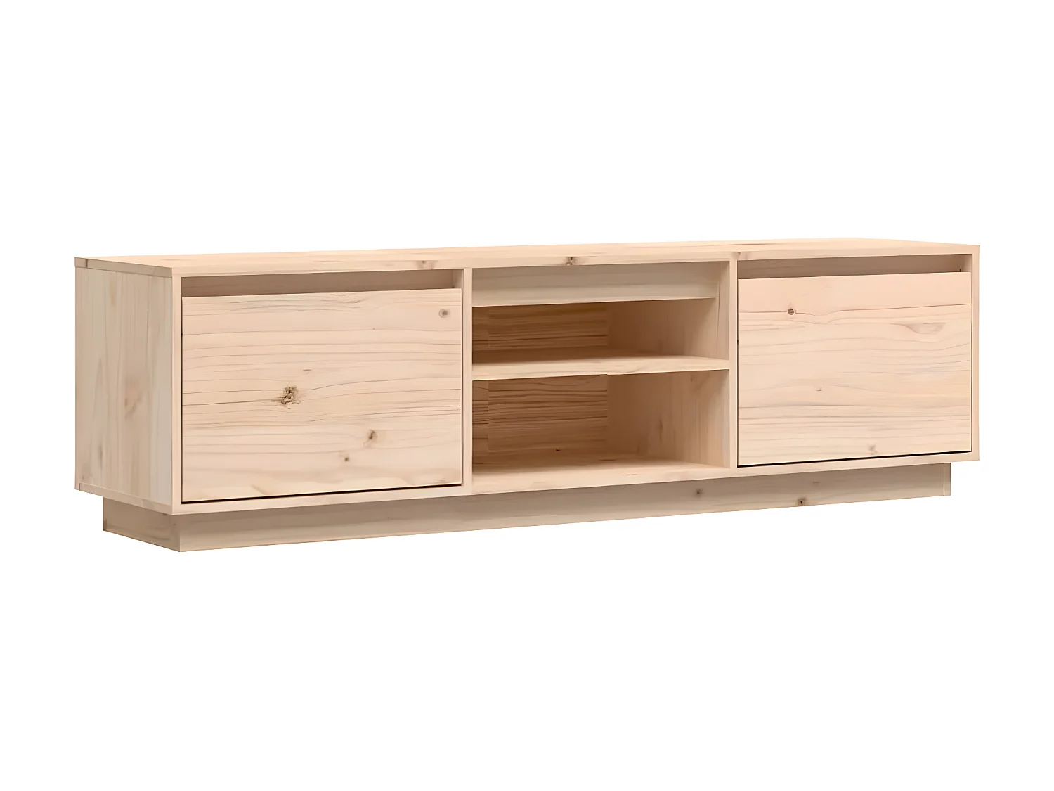 Meuble TV 140x35x40 cm Bois de pin massif BE42305