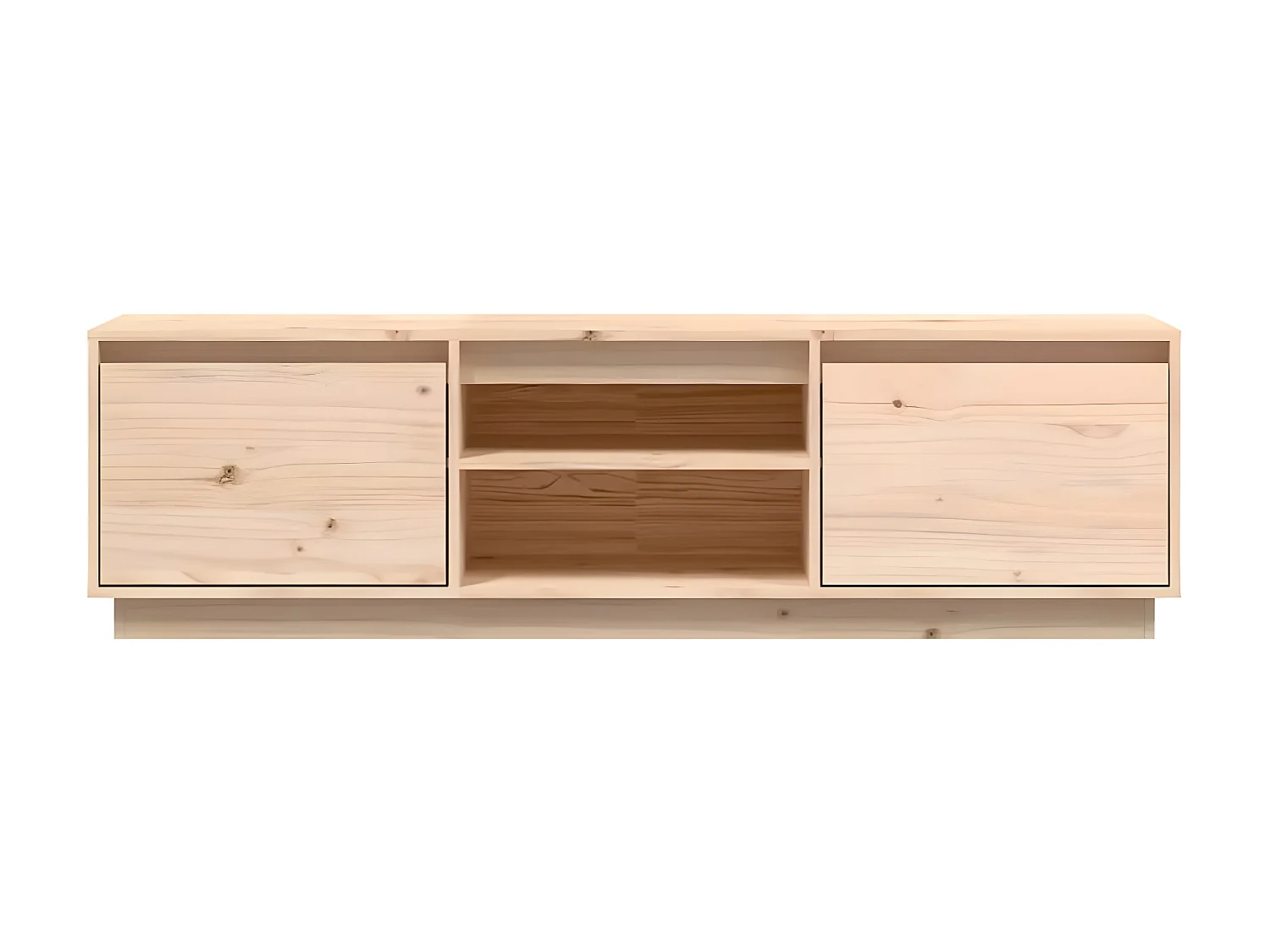 Meuble TV 140x35x40 cm Bois de pin massif BE42305