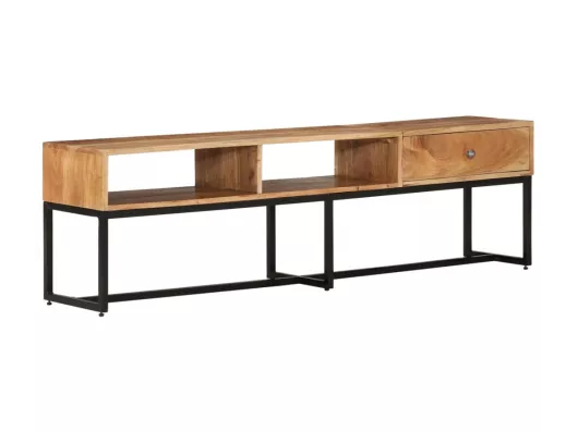 Kauf Unique TV-Schrank,TV-Möbel 160x30x45 cm Massivholz Akazie -gkd94121