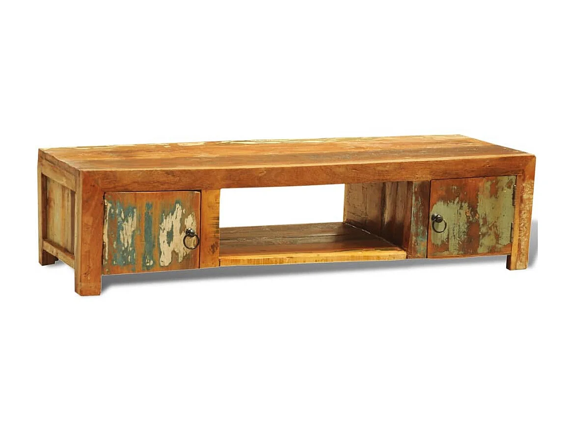 TV-Schrank,TV-Möbel mit 2 Türen Altholz Vintage -gkd552510