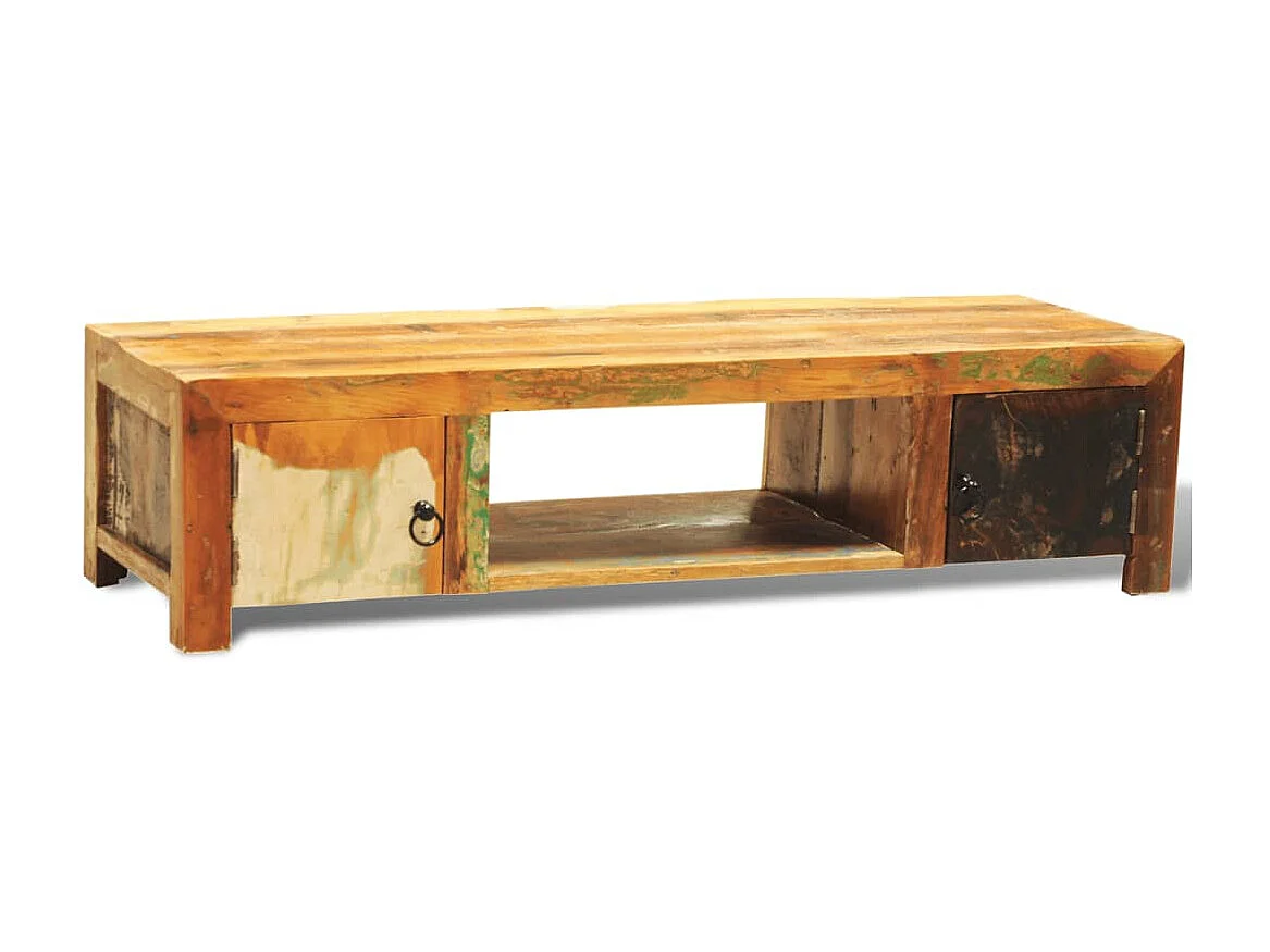 TV-Schrank,TV-Möbel mit 2 Türen Altholz Vintage -gkd552510