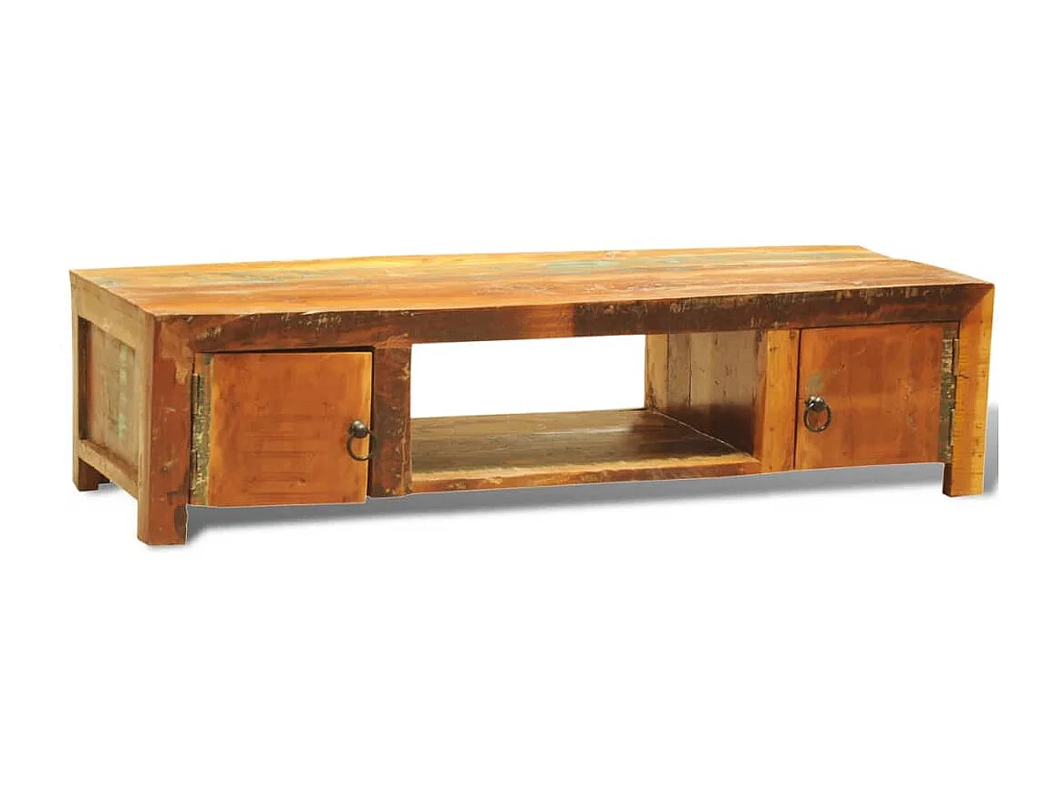 TV-Schrank,TV-Möbel mit 2 Türen Altholz Vintage -gkd552510