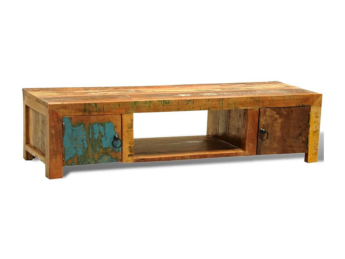 TV-Schrank,TV-Möbel mit 2 Türen Altholz Vintage -gkd552510