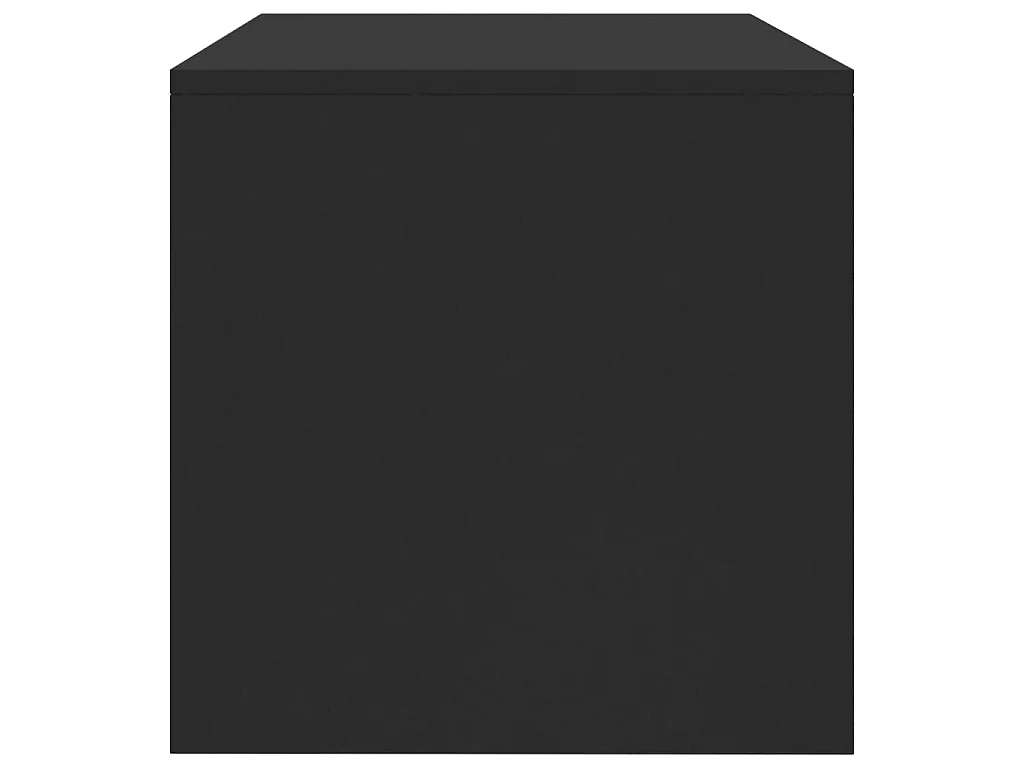 Meuble TV Noir 120x40x40 cm Bois d'ingénierie BE15326