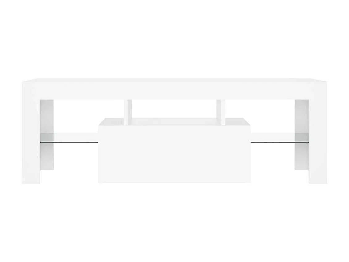 TV-Schrank,TV-Möbel mit LED-Leuchten Weiß 120x35x40 cm -gkd733684