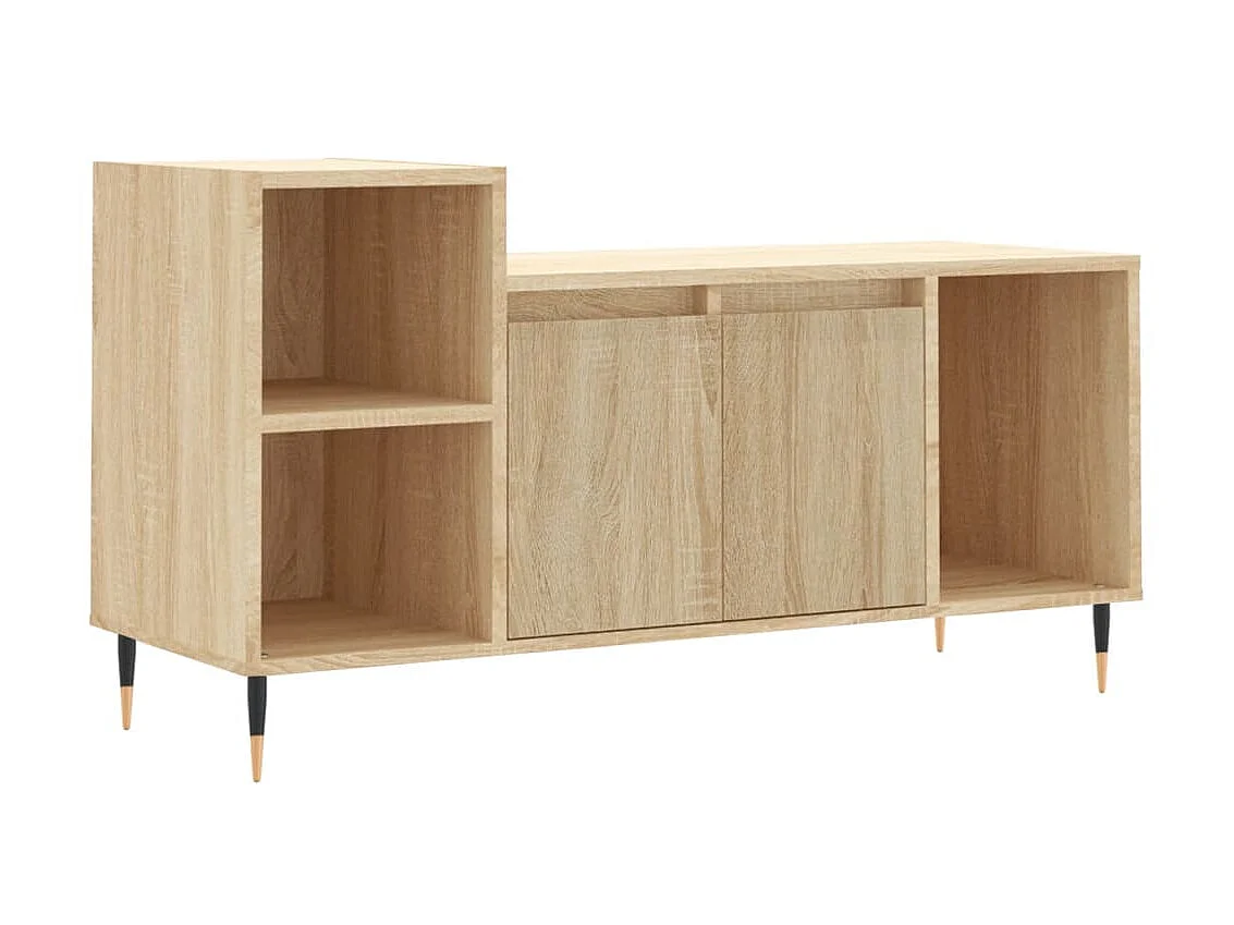 Móvel p/ TV 100x35x55 cm derivados de madeira carvalho sonoma PT380211