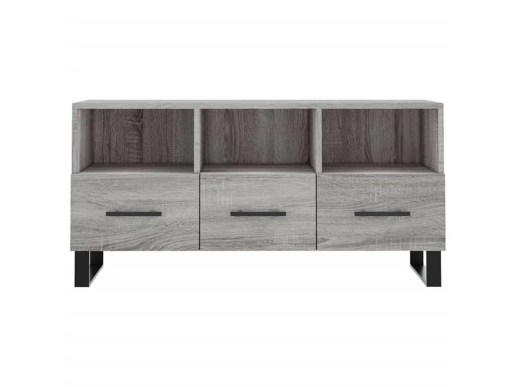 Meuble TV sonoma BEis 102x36x50 cm bois d'ingénierie BE68494