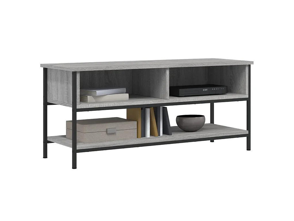 Meuble TV sonoma BEis 100x35x45 cm bois d'ingénierie BE90710