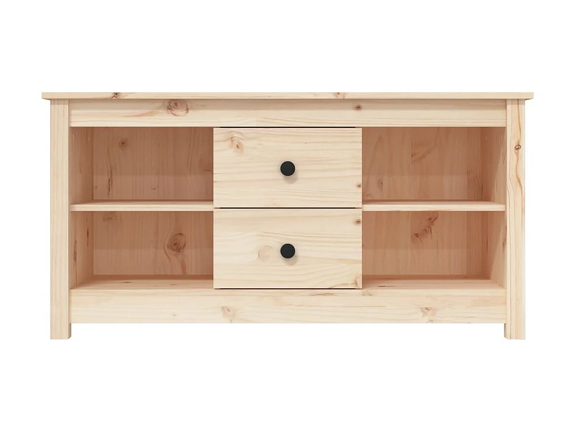 Meuble TV 103x36,5x52 cm Bois de pin massif BE80103