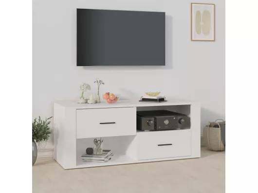 Kauf Unique TV-Schrank,TV-Möbel Weiß 100x35x40 cm Holzwerkstoff -gkd630543