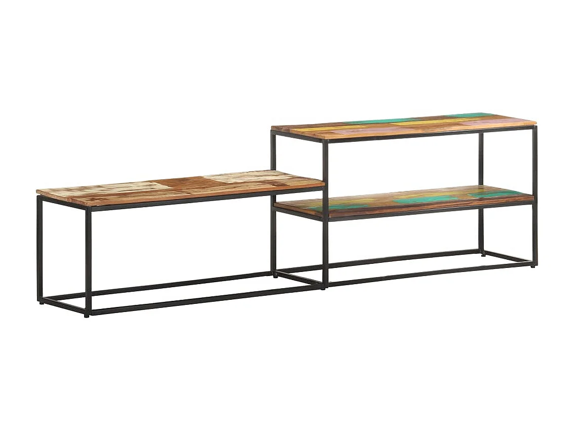 Tv-meubel 180x30x50 cm massief gerecycled hout NL472530