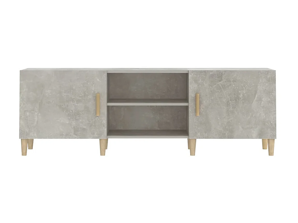 TV-Schrank,TV-Möbel Betongrau 150x30x50 cm Holzwerkstoff -gkd253387