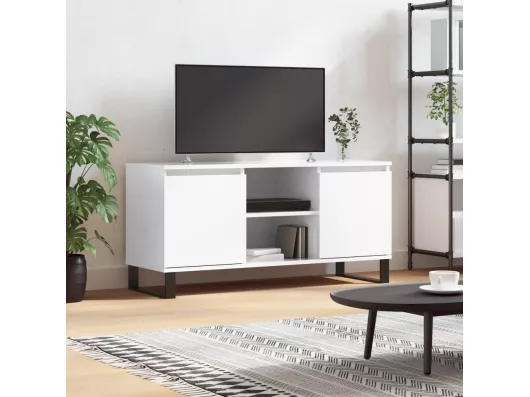 Kauf Unique TV-Schrank,TV-Möbel Hochglanz-Weiß 104x35x50 cm Holzwerkstoff -gkd246236