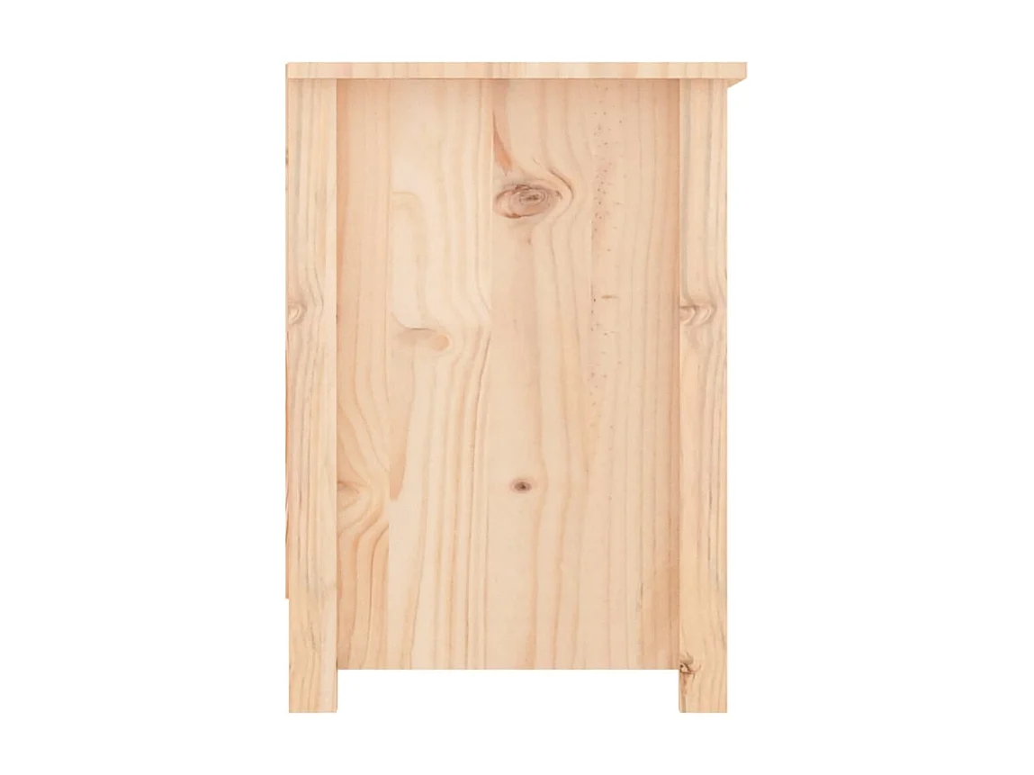 Meuble TV 103x36,5x52 cm Bois de pin massif BE92062